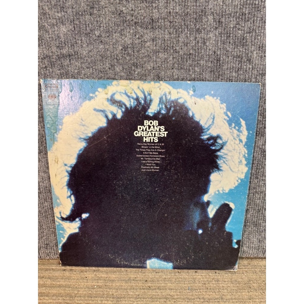 Bob Dylan's Greatest Hits Vinyl LP Columbia KCS 9463 with Milton Glaser Poster